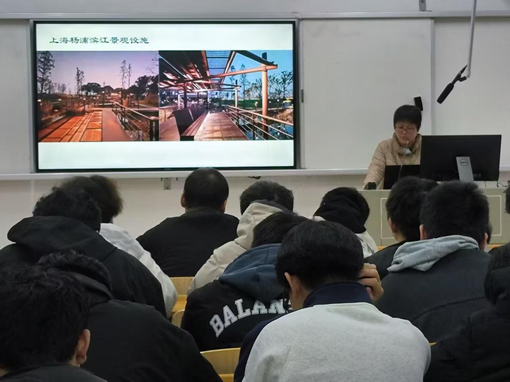 建筑工程学院举办“中国人文景观”主题讲座